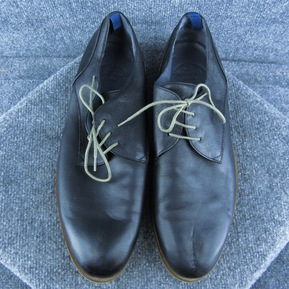 Sacchetto Construction J Shoes ‎ Men Derby Oxfords Black  Lace Up Size 12 Medium